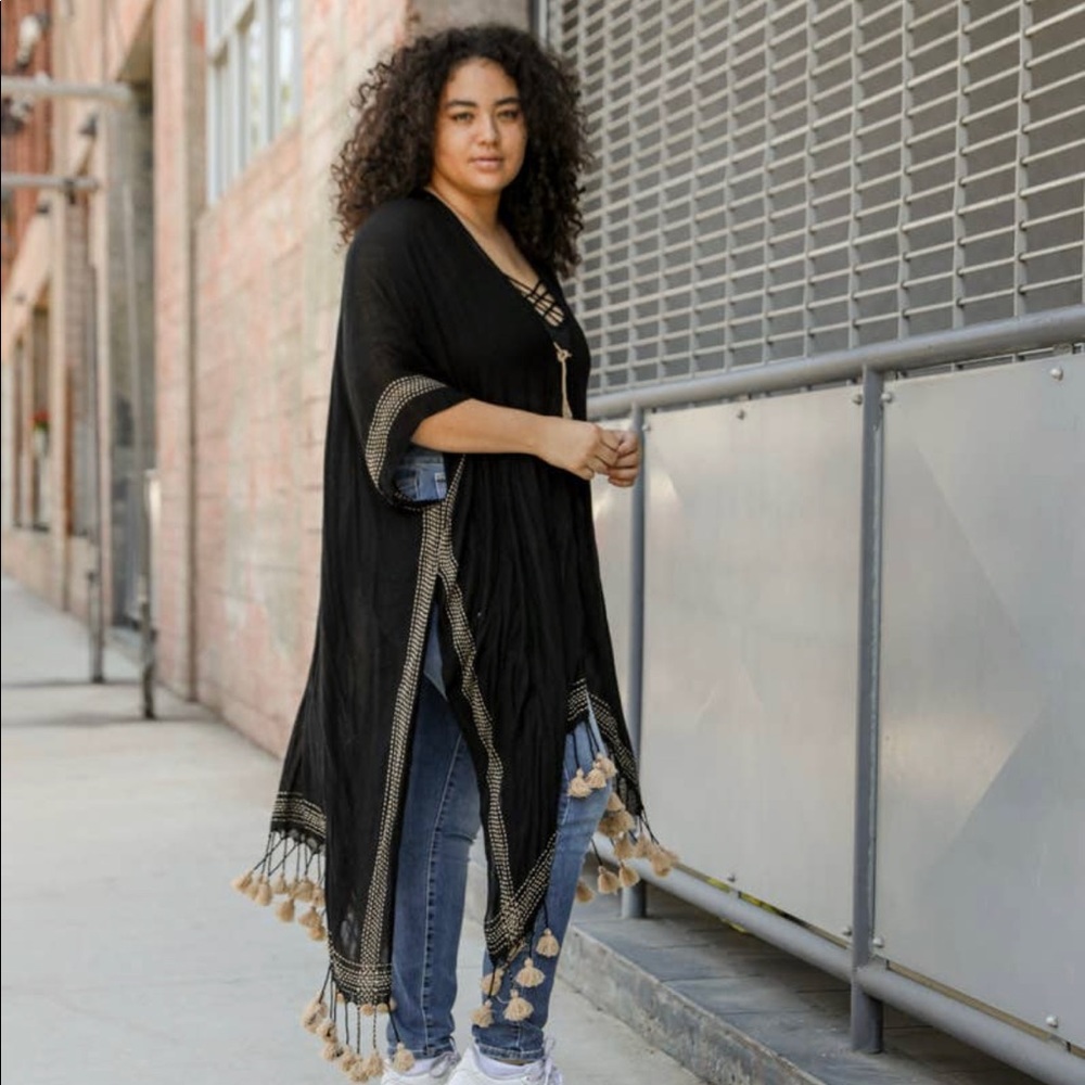 Kimono with Tassels